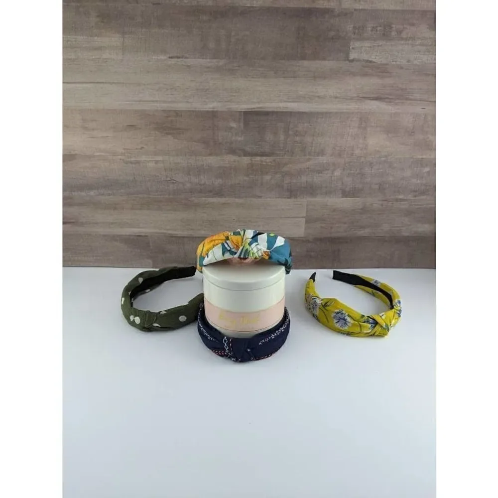 Printed Knotted Headbands Set